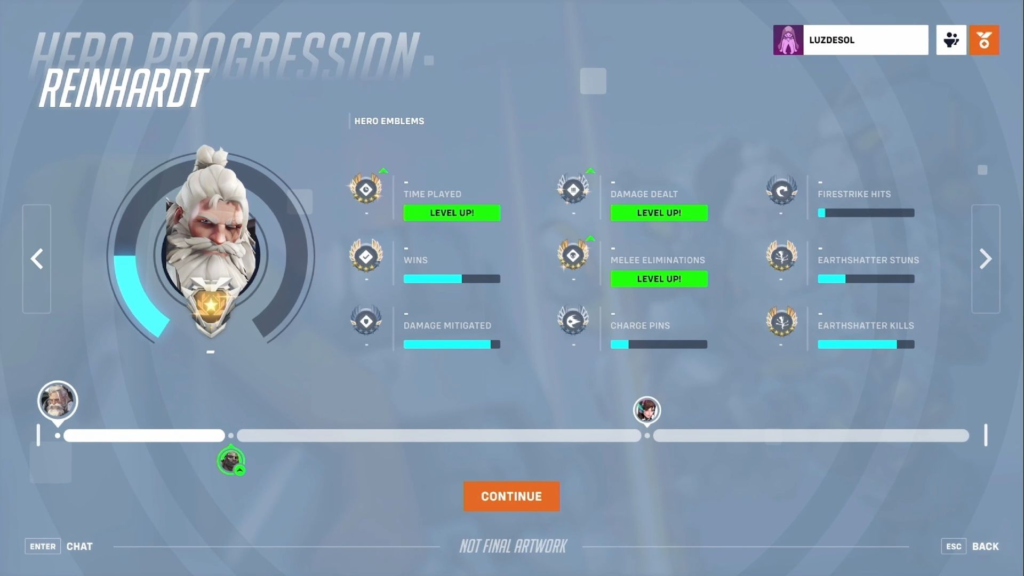 Nouveau système de progression sur Overwatch 2